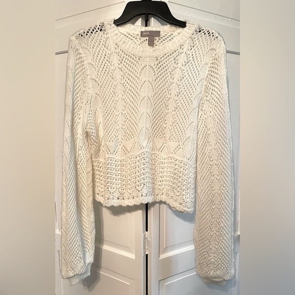 ASOS Sweaters - ASOS Crotchet Sweater w/ Bubble Sleeve